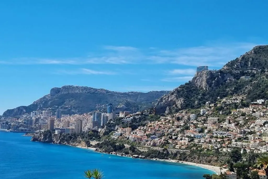 150 M Plage, Piscine, Clim, Parking Prive, Entre Monaco & Menton, Calme & Luxe Assure ! Roquebrune-Cap-Martin França