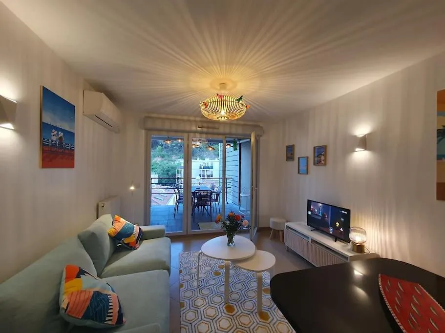 150 M Plage, Piscine, Clim, Parking Prive, Entre Monaco & Menton, Calme & Luxe Assure ! Roquebrune-Cap-Martin Apartamento